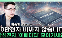 [찐코노미] 10만원 뚫은 삼성전자, 아직 비싸지 않다…"AI·범용 반도체 사이클 본격화"