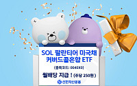 신한운용 SOL 팔란티어미국채커버드콜혼합 ETF, 1주당 250원 지급