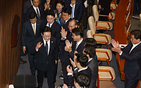 국회 시정연설, 박수받으며 퇴장하는 이재명 대통령 [포토로그]