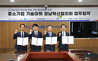 중진공, 우수기술 보유 中企 지원...경남혁신도시 공공기관과 맞손
