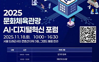 문체부, '2025 문화체육관광 인공지능·디지털혁신 포럼' 개최