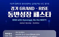 경과원, ‘GRAND-RISE 동반성장 페스타’ 개최…도내 67개 대학 지산학 협력 본격화