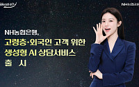 NH농협은행, 고령층·외국인 고객 위한 생성형 AI 상담서비스 출시