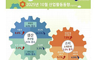 '반도체 기저효과'로 10월 생산 2.5% 급감...소비 3.5% 반등 [종합]