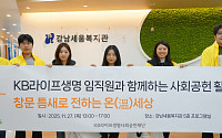 KB라이프, 강남구 독거 어르신 대상 ‘행복 나눔 봉사활동’ 실시