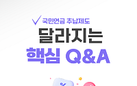 [카드뉴스] 달라지는 국민연금 추납기준, 핵심 Q&A