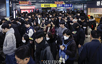 서울 지하철, 준법운행·전장연 시위 겹쳐…2호선 사당역·왕십리역 등 지연·혼잡