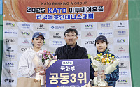 2025 KATO 이투데이 오픈 전국동호인 테니스 대회, 국화부 공동 3위 [포토]