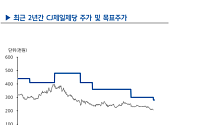 현대차證 “CJ제일제당, 목표가 28만 원 하향…식품 완만 회복, 바이오 부진 지속”