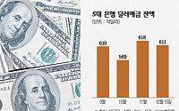 원ㆍ달러 환율 고공행진, 달러예금 증가세⋯“내년도 하방 제한”
