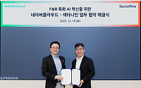 SPC 섹타나인, 네이버클라우드와 손잡고 AI 혁신 나서