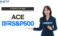 한국투자신탁운용, ACE 미국S&P500 ETF 순자산 3조 돌파