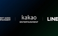 카카오엔터, 텐센트뮤직-라인뮤직과 ‘K팝 아티스트 차트’ 출범 업무협약