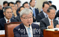[포토]국정감사, 답변하는 김석동 금융위원장