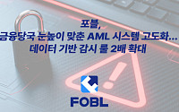포블, 금융당국 눈높이 맞춘 AML 시스템 고도화…데이터 기반 감시 룰 2배 확대