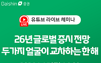 대신증권, 2026년 글로벌 증시전망 세미나 개최…투자 전략은?