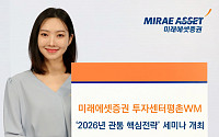 미래에셋증권, 평촌WM 5주간 고객 세미나⋯ ‘2026 투자 로드맵’ 제시