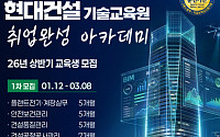 현대건설, 상반기 ‘취업완성 아카데미’ 교육생 모집