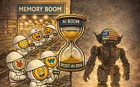 [AI 코인패밀리 만평]  DRAM 붐, 그다음은...