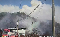 소방당국, 광양 산불에 '국가소방동원령' 발령
