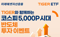 "코스피 5000P 시대 주역은 반도체"…미래에셋, 'TIGER 국내 반도체 ETF 이벤트' 진행