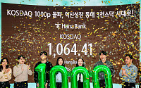 '코스닥 7%대 급등, 4년만에 천스닥 시대' [포토로그]