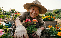 “흙 만지니 잠 돌아와” 원예 활동, 고령자 건강에 효과
