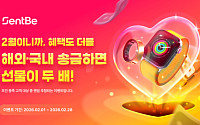 센트비, 설맞이 송금 수수료 면제·경품 이벤트 진행