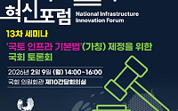 국회 미래 국토인프라 혁신포럼·토목학회, ‘국토인프라 기본법’ 제정 토론회 개최