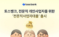 토스뱅크, 의사·변호사 등 전문직사업자대출…최대 한도 5억