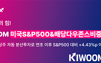 "분산 투자의 힘"…'KIWOOM 미국S&P500&배당다우존스비중전환 ETF' 주목