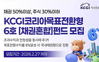 KCGI운용, '코리아목표전환형6호' 모집