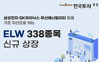 한국투자증권, ELW 338종목 신규 상장