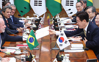 韓-브라질, 경제협력 고도화⋯바이오ㆍ통상 등 MOU 6건 체결