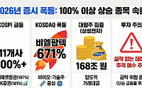 올해 코스피 100% 이상 상승 종목 11개...코스닥선 670% '폭등' 종목도