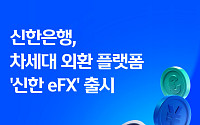 신한은행, 기업 외환 플랫폼 ‘신한 eFX’ 출시…외환 업무 효율성 강화