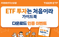 미래에셋, TIGER ETF ‘ETF 투자는 처음이라’ 가이드북 발간