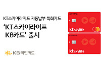 KB국민카드, ‘KT스카이라이프 KB카드’ 출시
