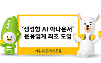 KB자산운용, 운용업계 최초 '생성형 AI 아나운서' 도입