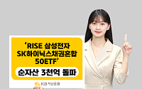 KB자산운용 'RISE 삼성전자SK하이닉스채권혼합50 ETF' 순자산 3000억 돌파
