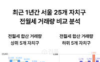 서울 전월세 거래 강남 2만건 1위⋯노원구, 비주요권역 상위권