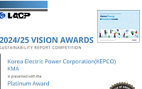 한전, 美 LACP 비전어워드 '대상'⋯글로벌 커뮤니케이션 역량 입증