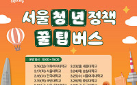 서울시, 청년 찾아가는 '꿀팁버스' 운영⋯서울 소재 10개 대학 순회