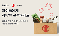 코빗, 세이브더칠드런과 2차 가상자산 기부 캠페인 진행