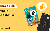 뱅크샐러드, 고유가 부담 완화 위한 ‘주유 특화 카드’ 추천