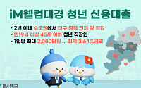 iM뱅크, ‘대경 청년 신용대출’ 출시⋯최대 2000만원