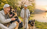 국가 위해 일한 은퇴견과 가족이 될 기회