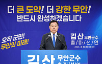 김산 무안군수 3선 도전…"무안형 기본소득 도입"