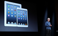 애플, 아이패드미니 출시에 주가 급락…가격 탓?
