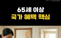 [숏] 65세 이상 꼭 챙겨야 할 국가 혜택 정리